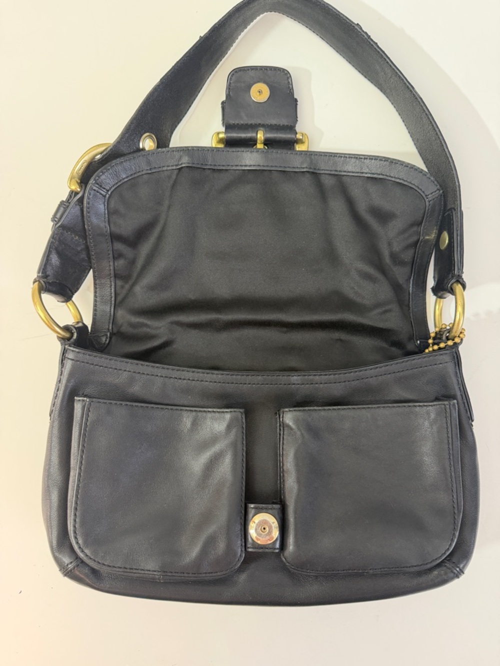 Vintage Y2K Coach Legacy Soho Flap Buckle Flap Bag - Picture 7 of 10